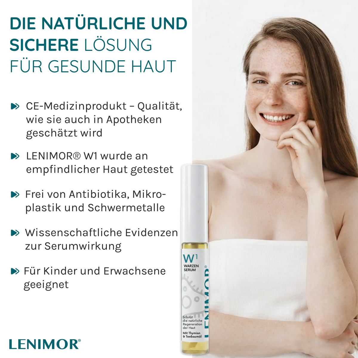 WARZEN Serum - Natürliche Formel mit Thymian & Teebaumöl - 10ml