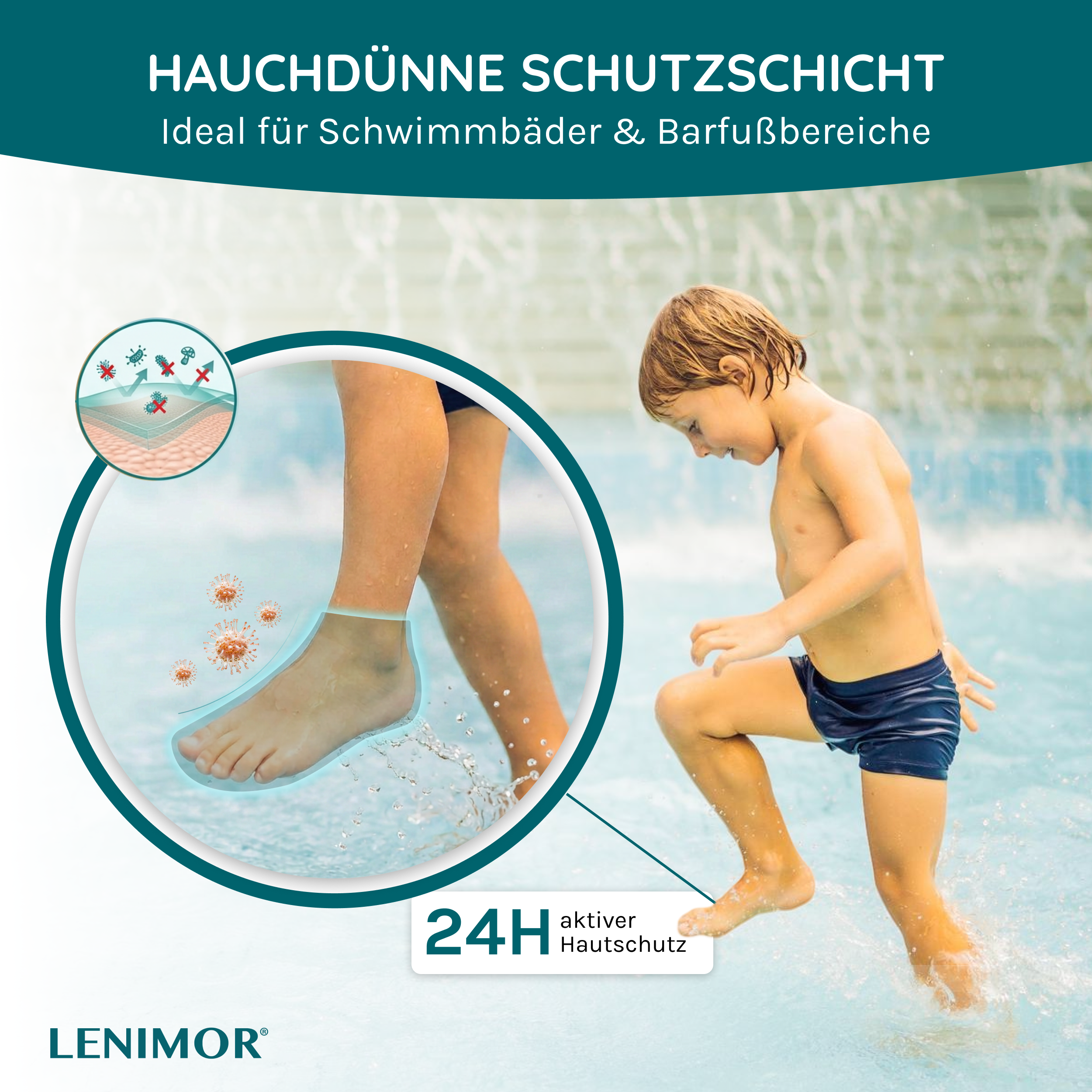 FUßPILZ Spray - Natürliche Formel mit Lavendel & Teebaumöl - 75ml