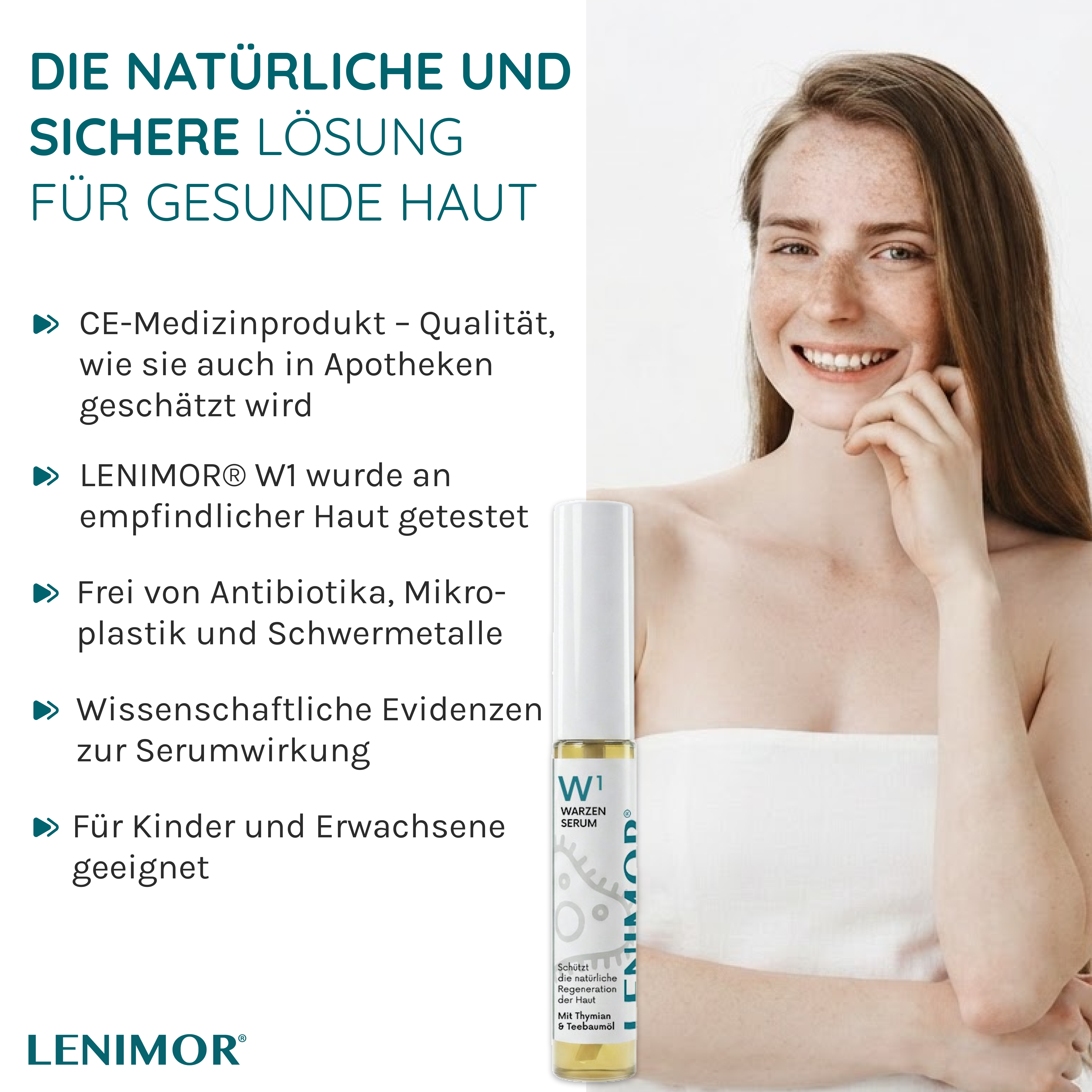WARZEN Serum - Natürliche Formel mit Thymian & Teebaumöl - 10ml