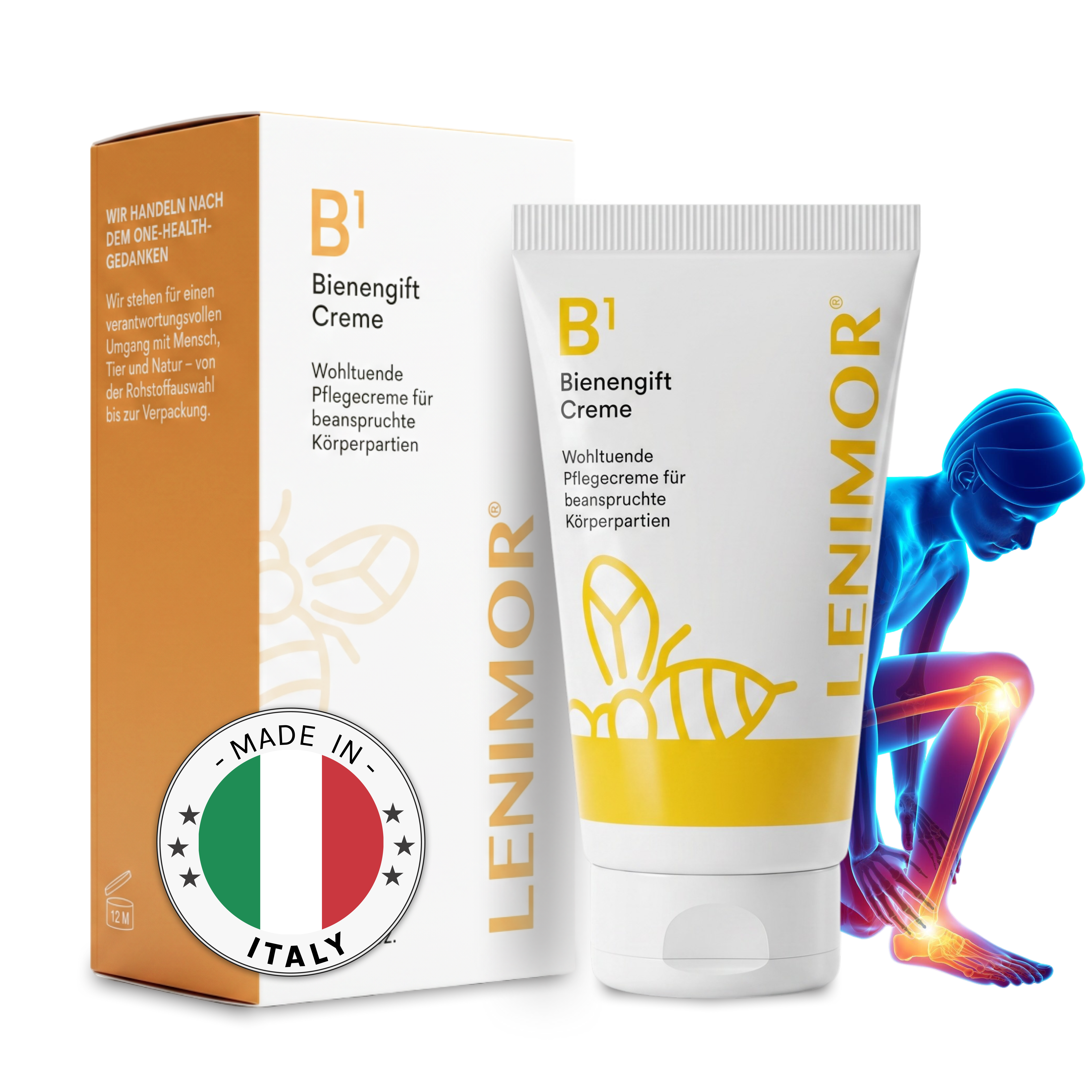BIENENGIFT Creme (Kühlend & aktivierend) - 125ml